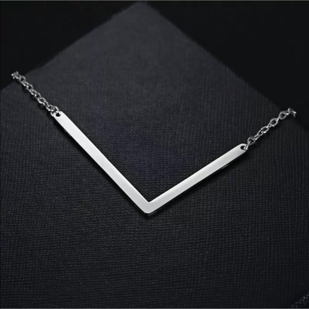 Initial “L” Necklace